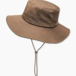 forét Caps | Outdoor Goods | ABEAM BUCKET HAT - BROWN
