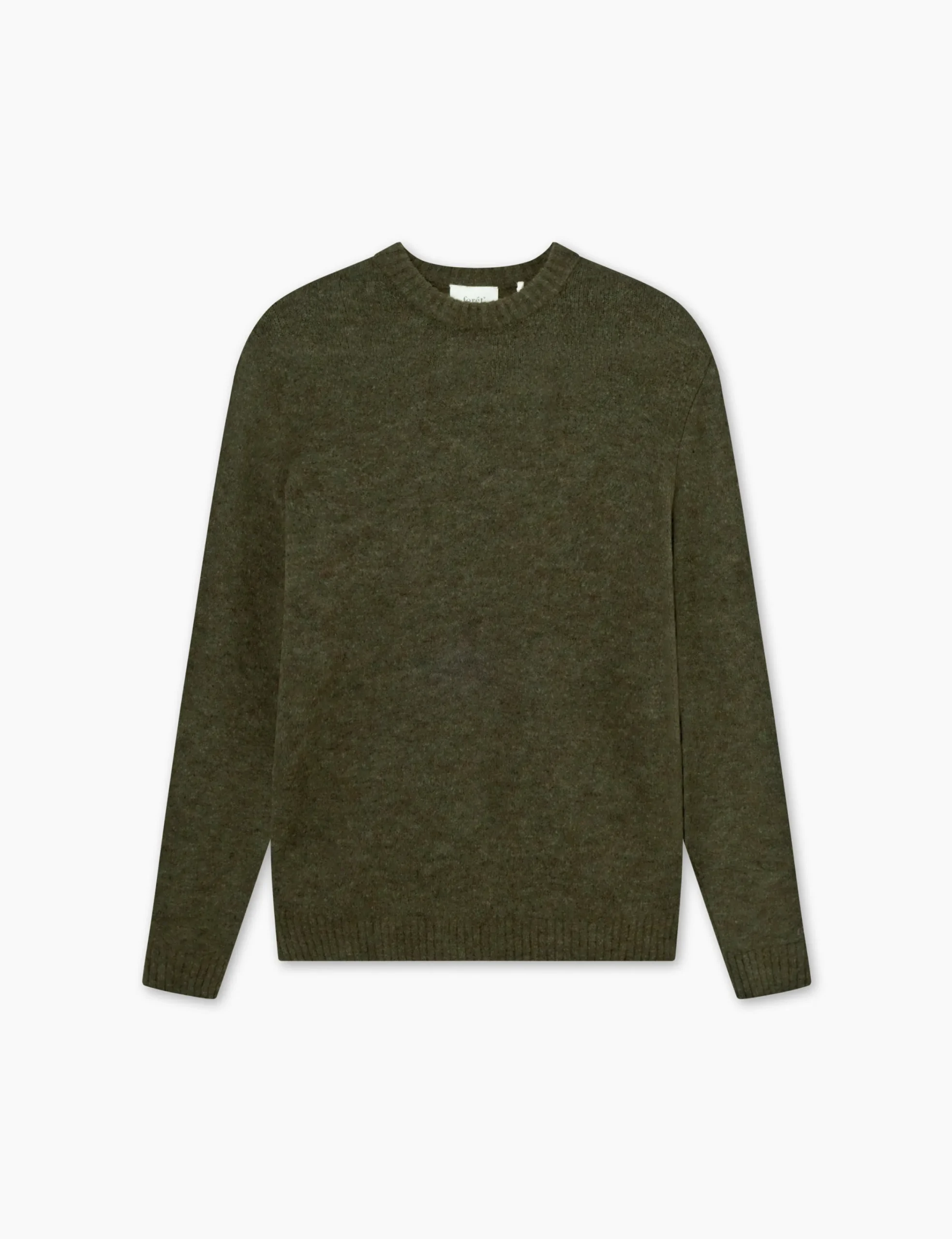 forét Knitwear | ALPINE KNIT - DARK MOSS