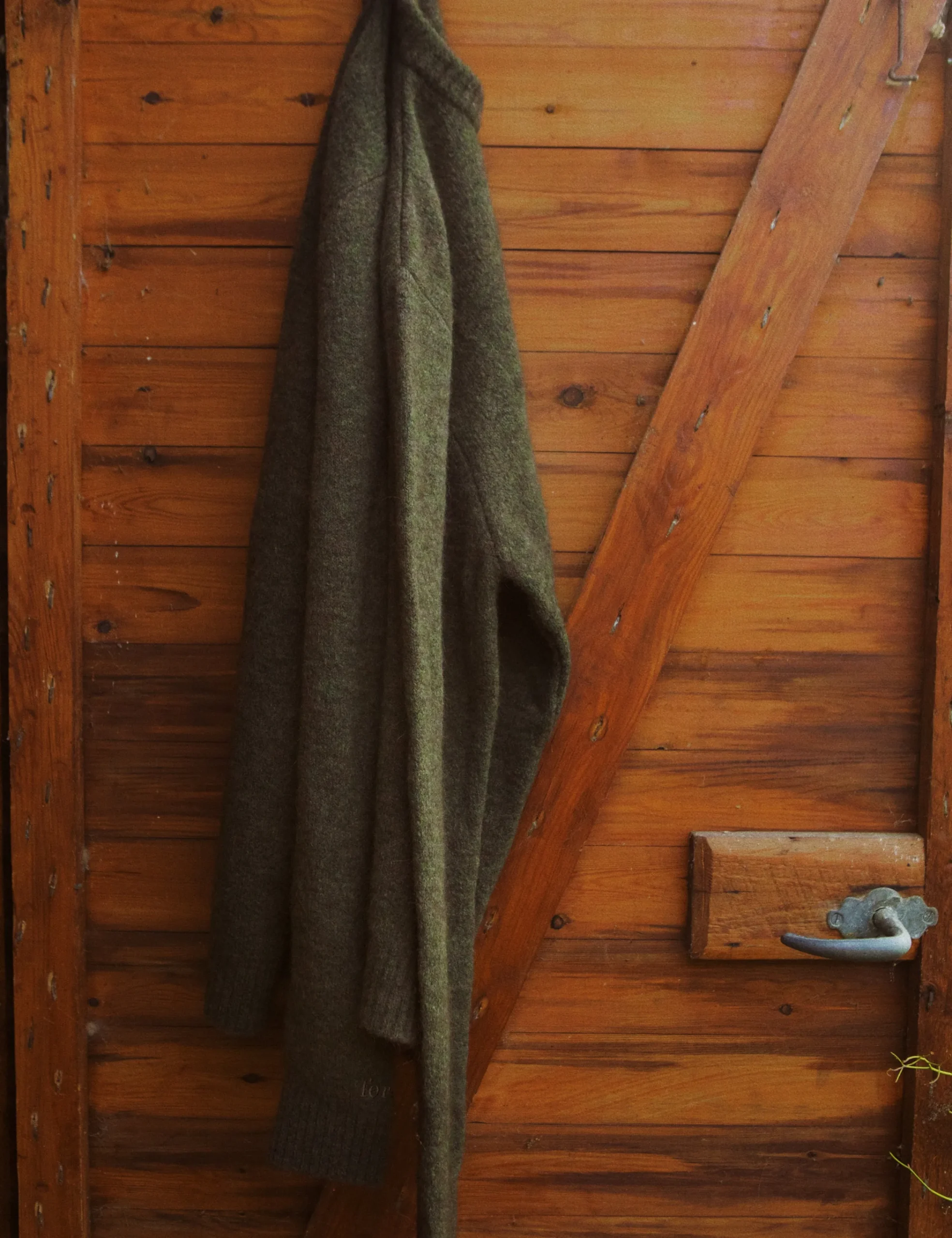 forét Knitwear | ALPINE KNIT - DARK MOSS