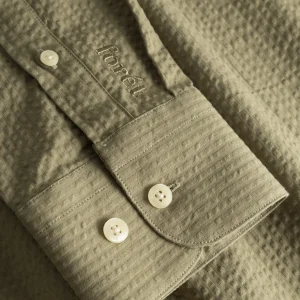 forét Shirts | BUSH SEERSUCKER SHIRT -