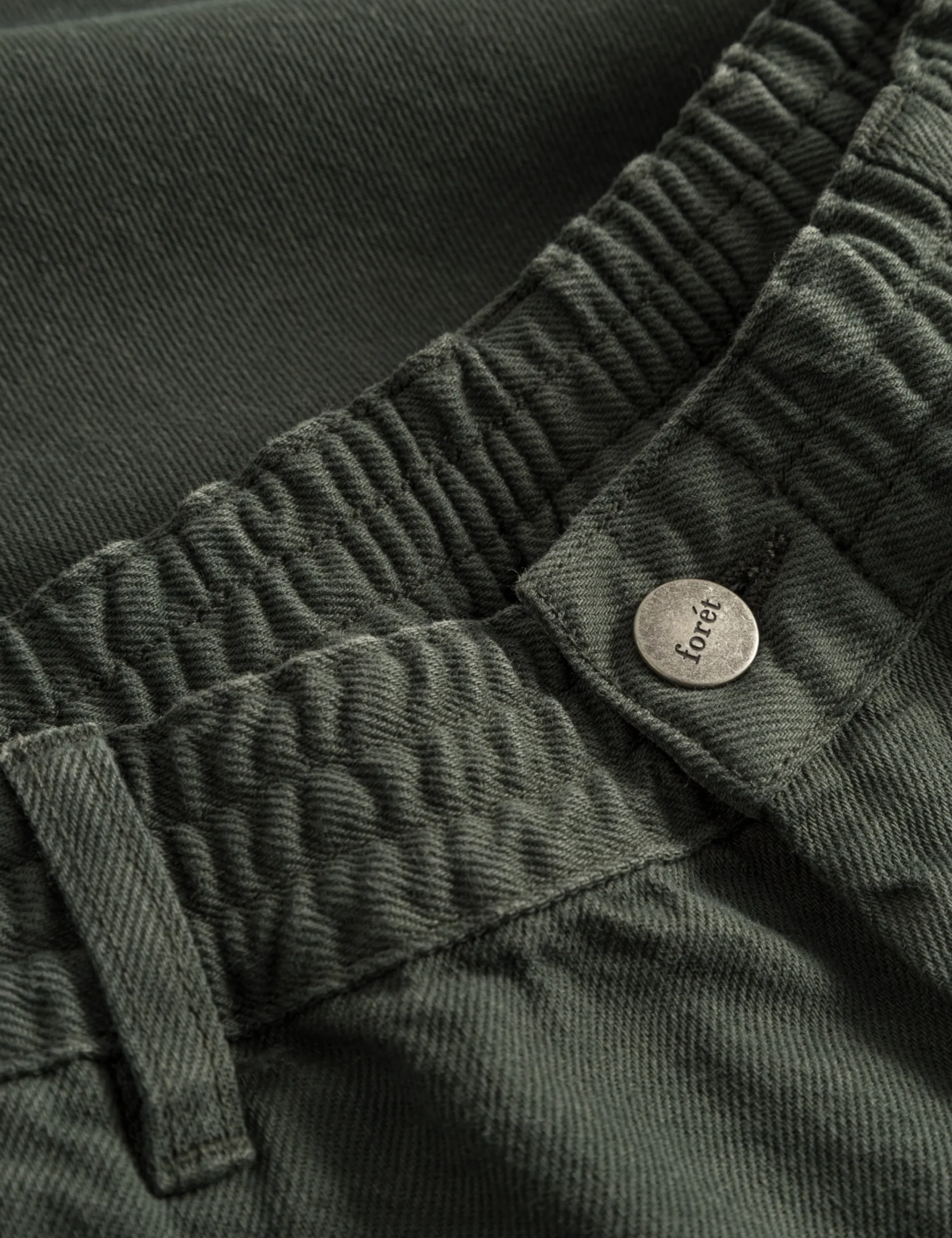 forét Pants | CLAY PANTS - DARK MOSS