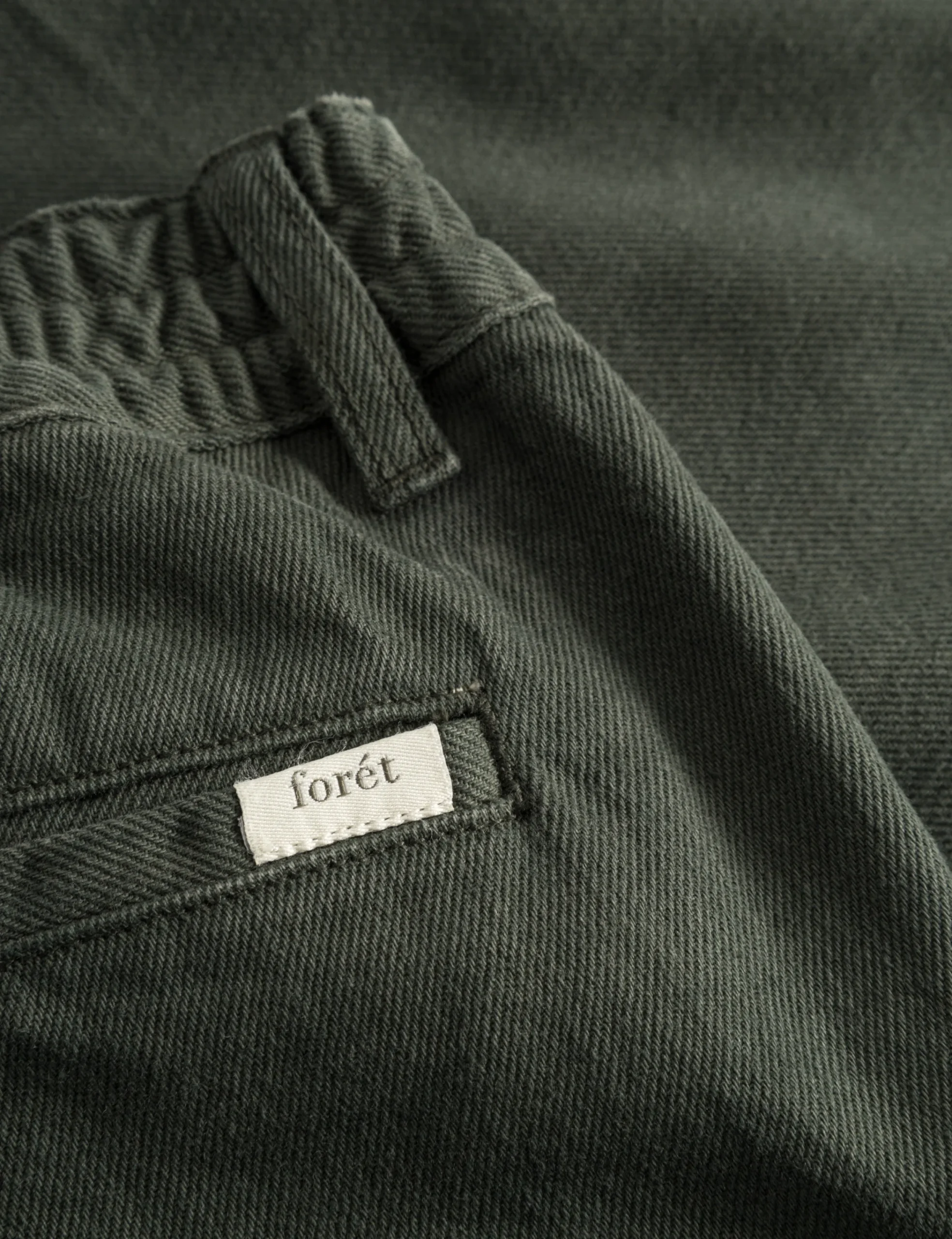 forét Pants | CLAY PANTS - DARK MOSS