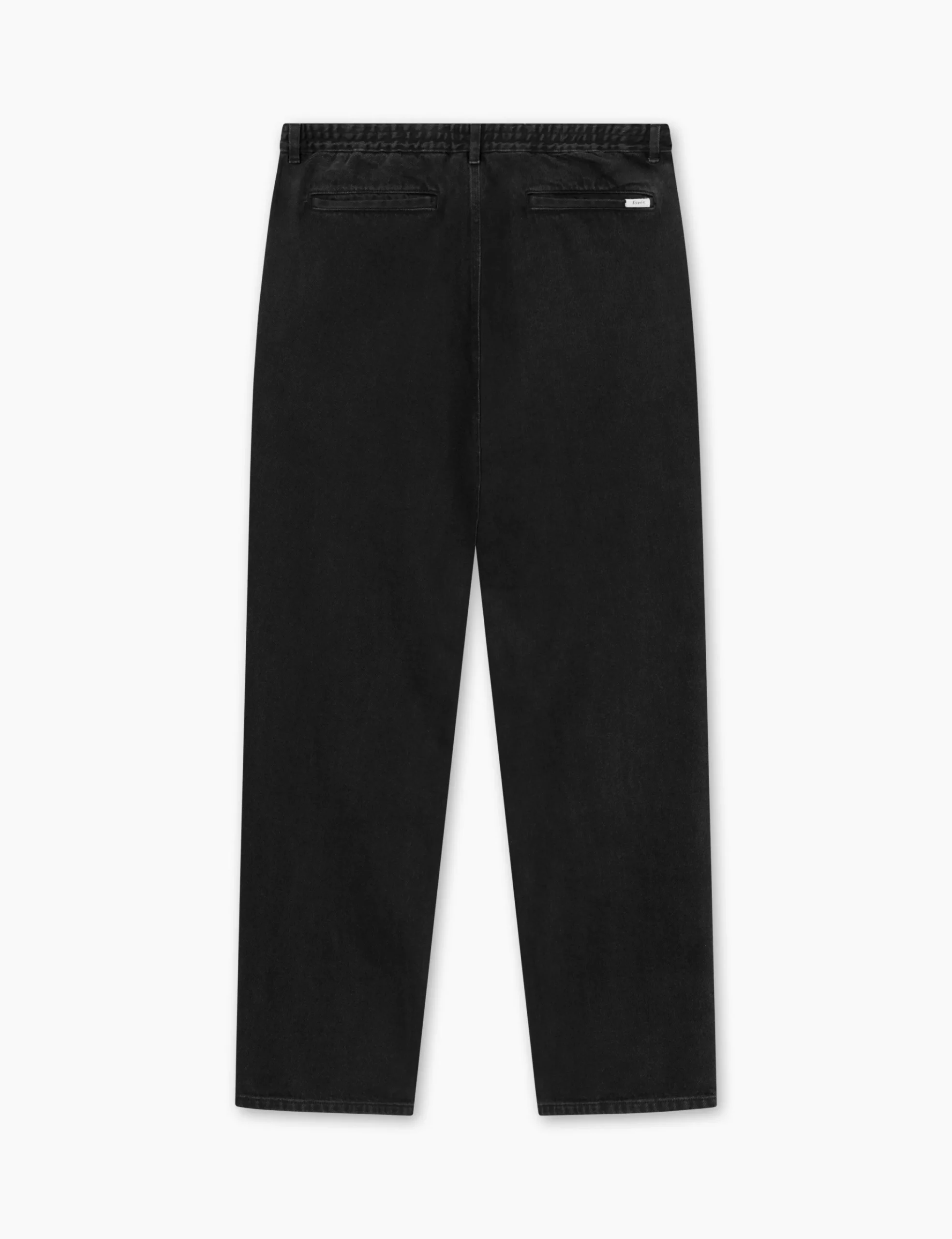 forét Pants | CLAY PANTS - WASHED BLACK DENIM