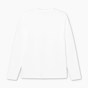 forét T-Shirts | FLOWER LONGSLEEVE - WHITE