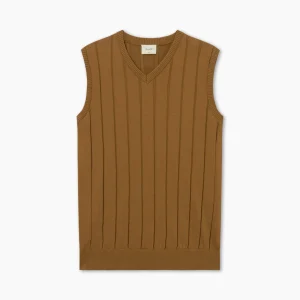forét Knitwear | Vests | FLUME KNIT VEST -