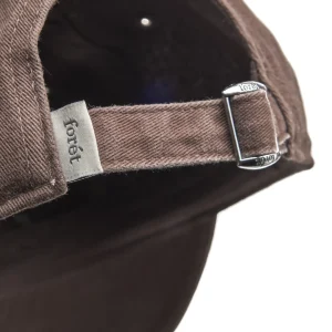 forét Caps | Accessories | HAWK WASHED CAP - BROWN/GREEN