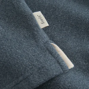 forét Sweatshirts | HERB BRUSHED SWEATSHIRT - NAVY