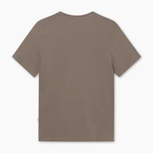 forét T-Shirts | HIDEAWAY T-SHIRT - COLD BROWN/CLOUD