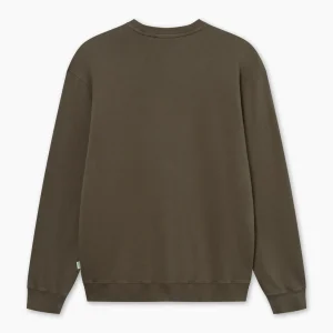 forét Sweatshirts | LOOP SWEATSHIRT - COLD BROWN