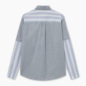 forét Shirts | REST SHIRT - LIGHT BLUE/CLOUD