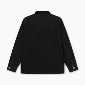 forét Shirts | Overshirts | ROWAN OVERSHIRT - WASHED BLACK DENIM