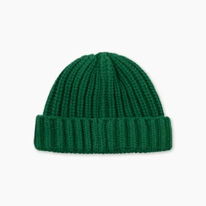 forét Beanies | Accessories | TRIP CHUNKY RIB BEANIE - GREEN