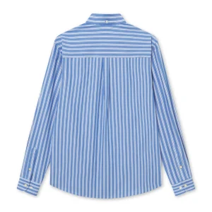 forét Shirts | VISION SHIRT - BLUE/CLOUD STRIPE